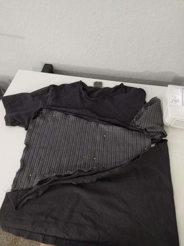 progress pic - shirt